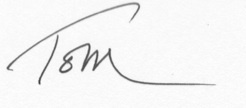 Tom signature